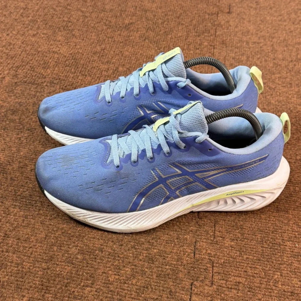 ASICS Gel-Excite 10 Womens Running Shoes Blue 1012B418 Size 10 gym run fit